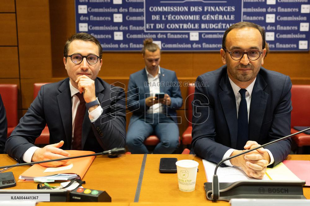 Hearing of Pierre-Edouard Sterin at the National Assembly - Paris