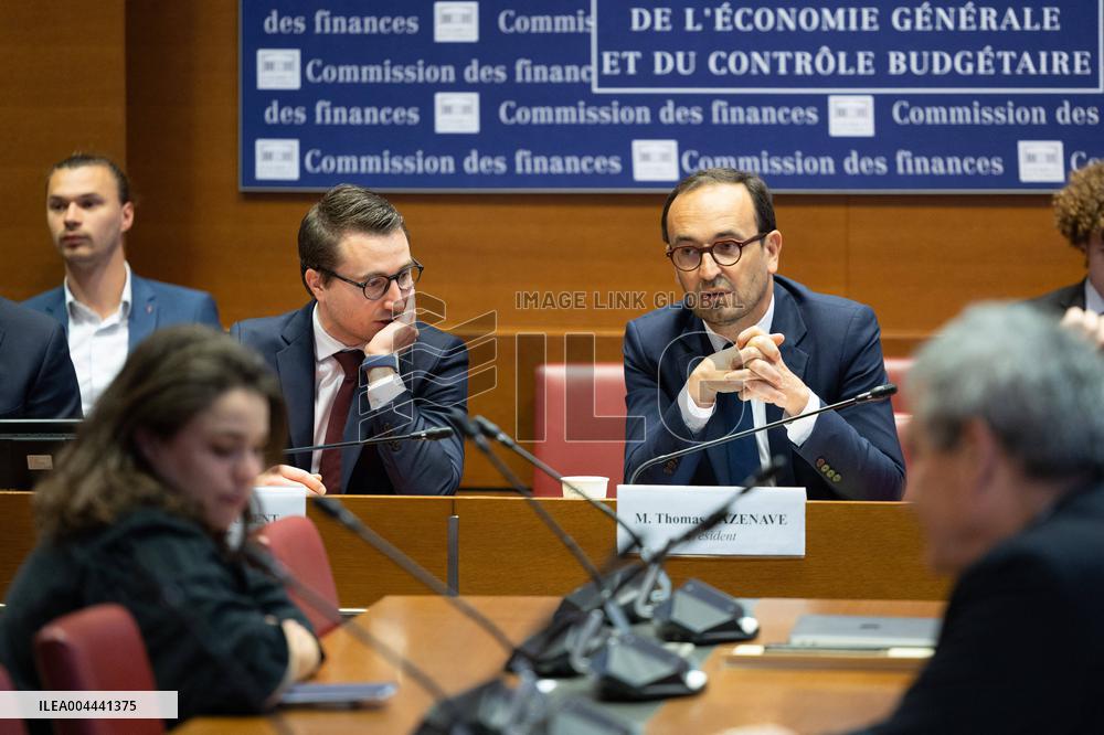 Hearing of Pierre-Edouard Sterin at the National Assembly - Paris