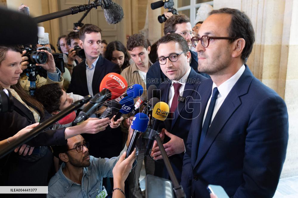 Hearing of Pierre-Edouard Sterin at the National Assembly - Paris