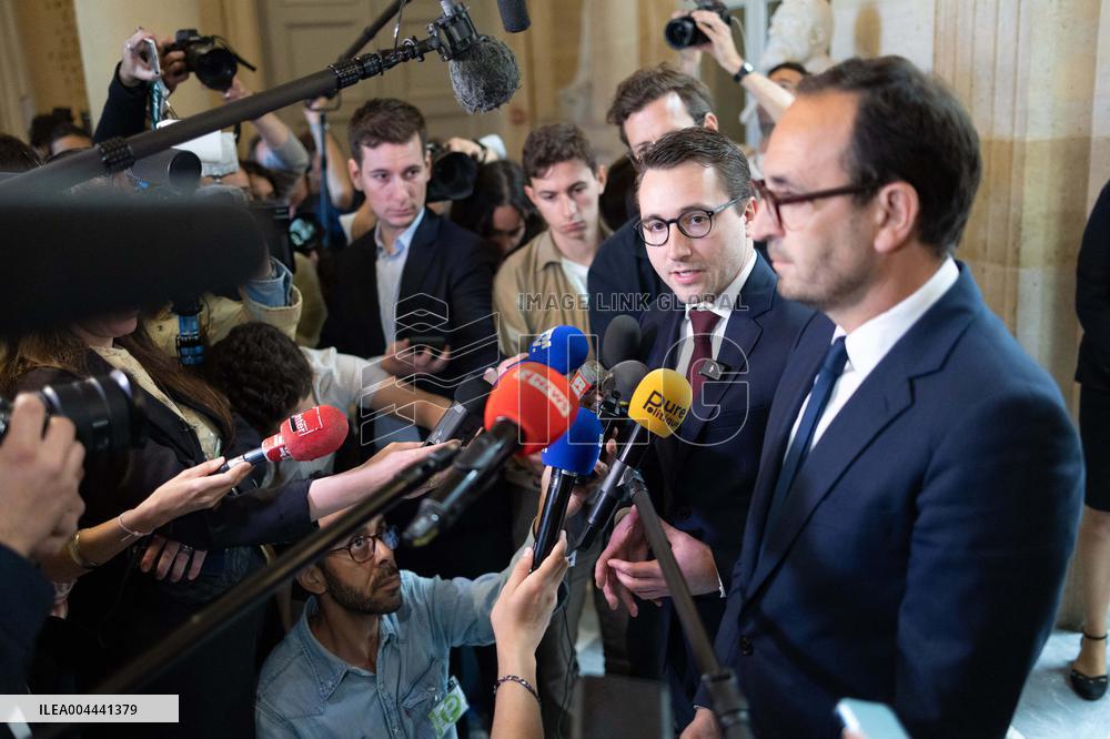 Hearing of Pierre-Edouard Sterin at the National Assembly - Paris