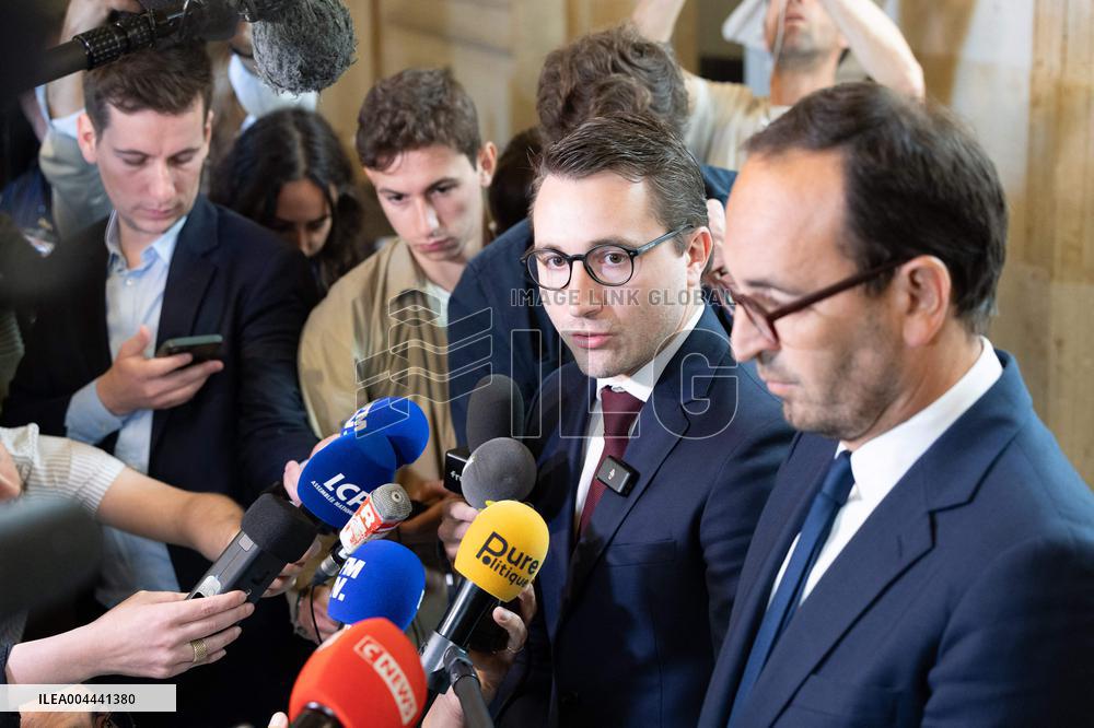 Hearing of Pierre-Edouard Sterin at the National Assembly - Paris