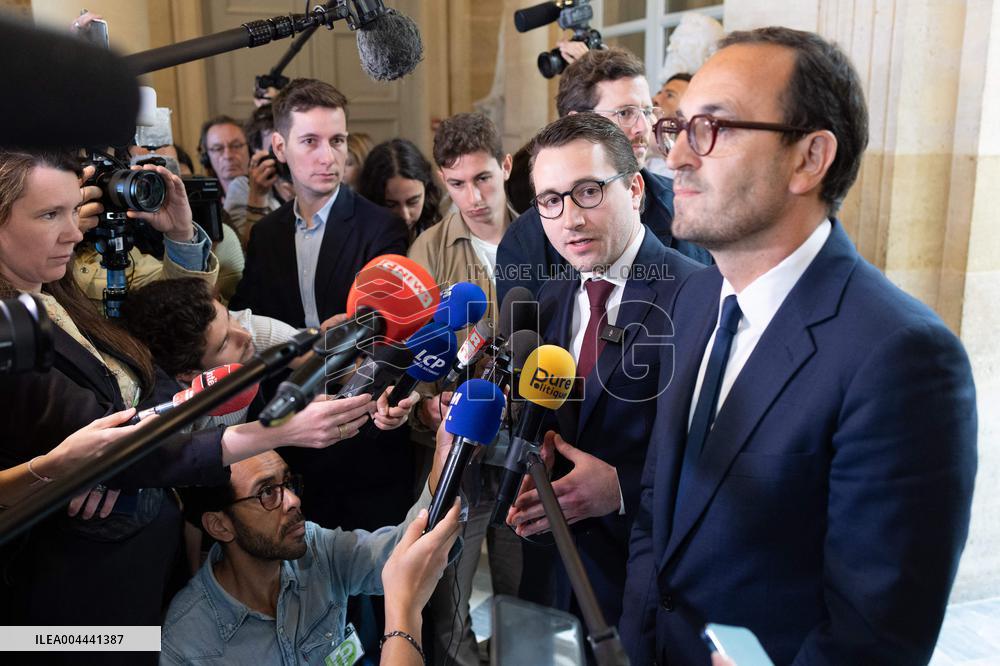 Hearing of Pierre-Edouard Sterin at the National Assembly - Paris