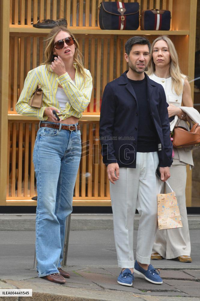 Chiara Ferragni Out And About - Milan