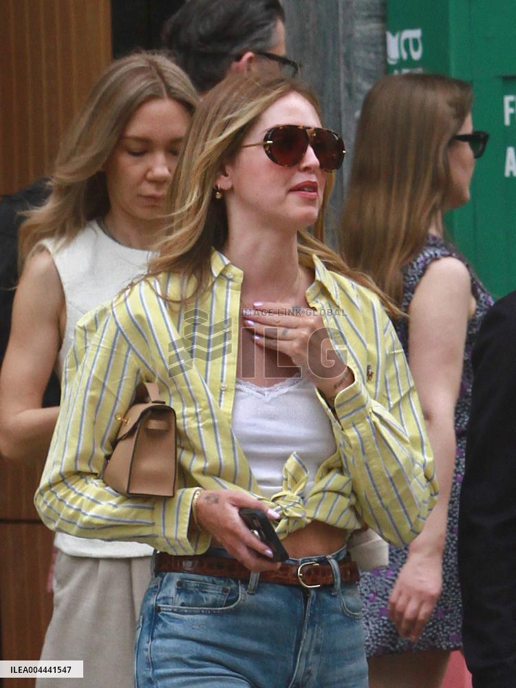Chiara Ferragni Out And About - Milan