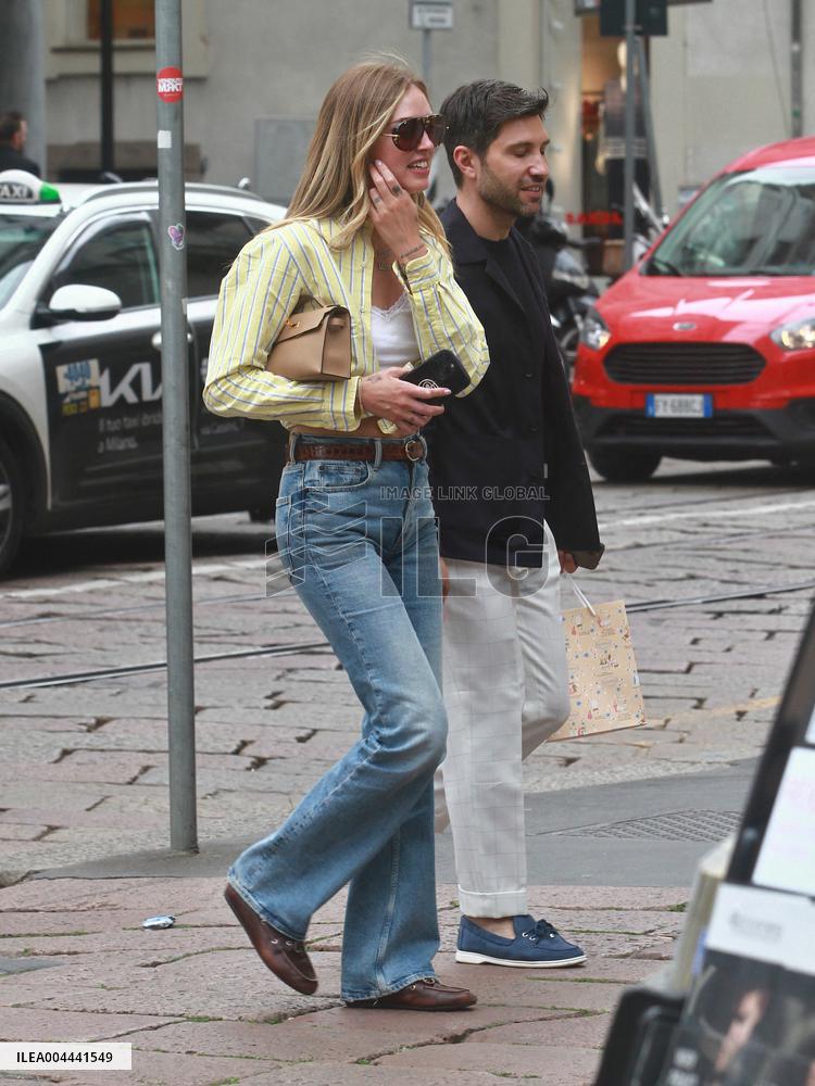 Chiara Ferragni Out And About - Milan
