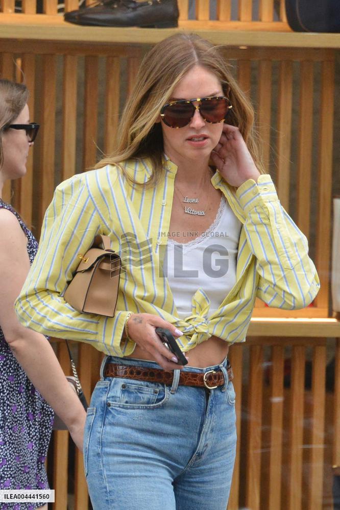 Chiara Ferragni Out And About - Milan