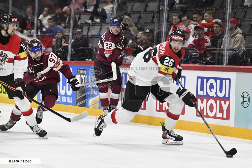 ICE HOCKEY WC LATVIA-AUSTRIA