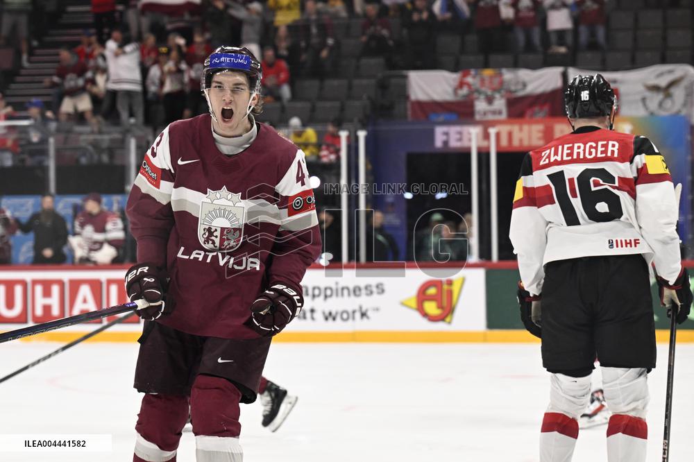 ICE HOCKEY WC LATVIA-AUSTRIA