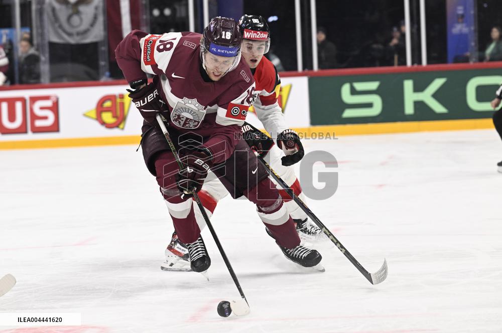 ICE HOCKEY WC LATVIA-AUSTRIA