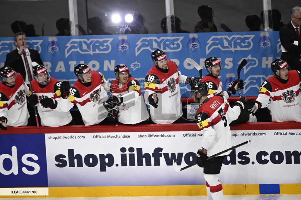 ICE HOCKEY WC LATVIA-AUSTRIA