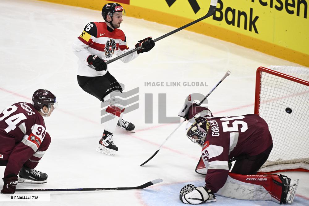 ICE HOCKEY WC LATVIA-AUSTRIA