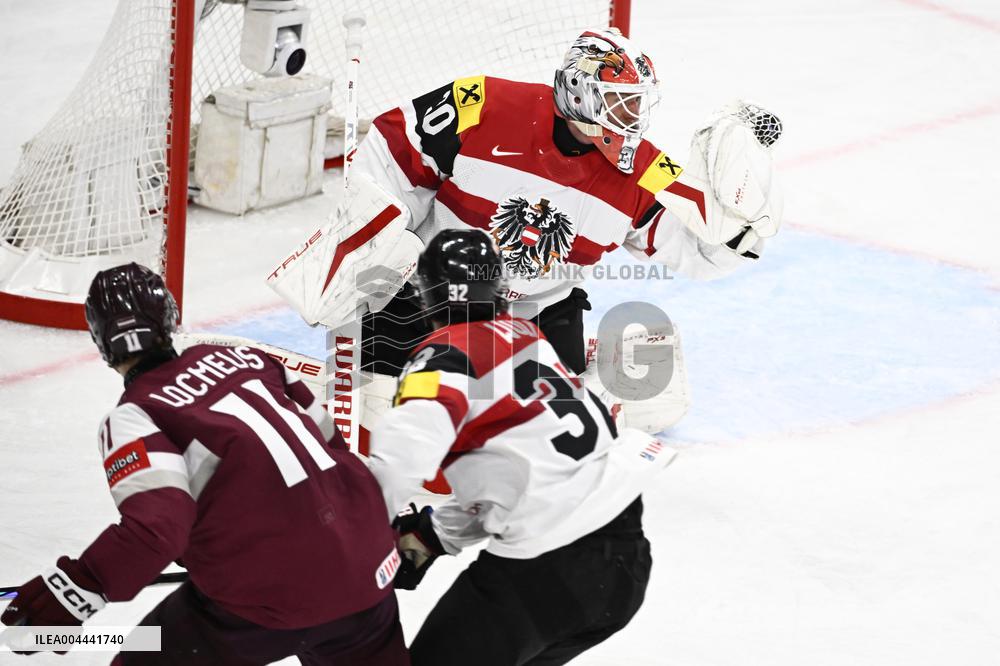 ICE HOCKEY WC LATVIA-AUSTRIA