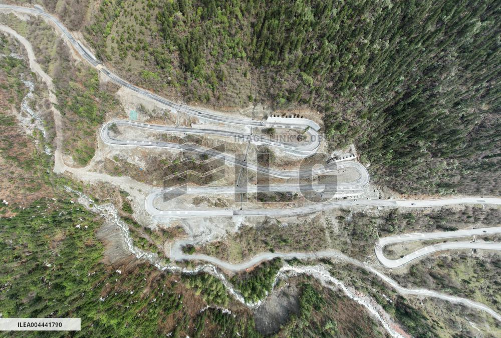 Winding Mountain Road