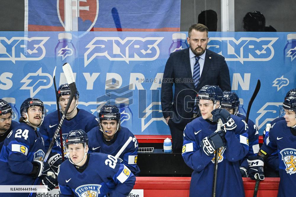 ICE HOCKEY WC SLOVAKIA-FINLAND
