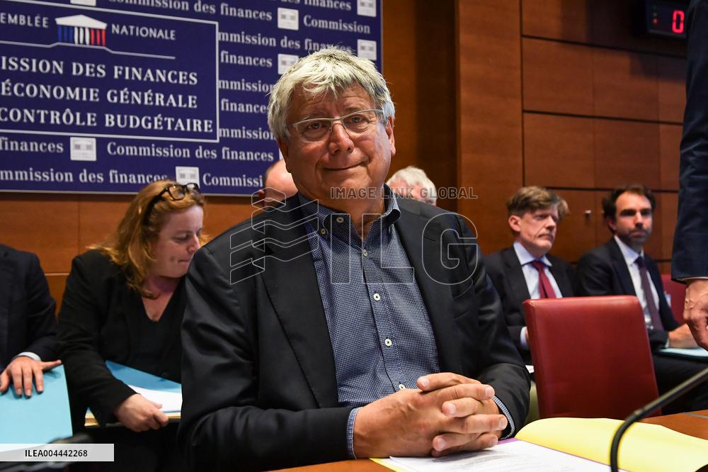Hearing of French Culture Minister Rachida Dati before the finance committee in Paris - FA