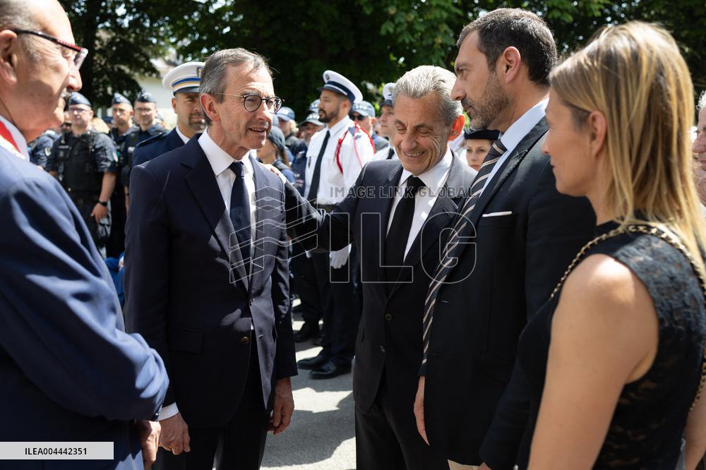 Ceremony in tribute to late policewoman Aurelie Fouquet - Villiers-sur-Marne