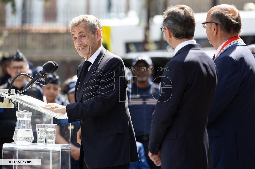 Ceremony in tribute to late policewoman Aurelie Fouquet - Villiers-sur-Marne