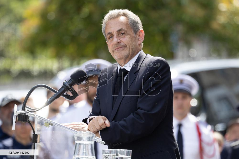 Ceremony in tribute to late policewoman Aurelie Fouquet - Villiers-sur-Marne