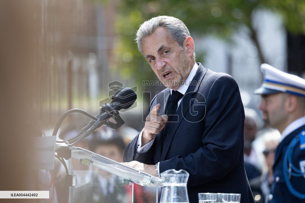 Ceremony in tribute to late policewoman Aurelie Fouquet - Villiers-sur-Marne