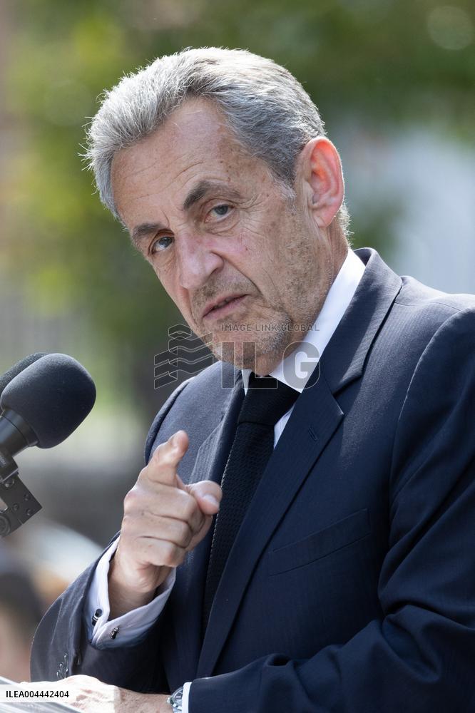 Ceremony in tribute to late policewoman Aurelie Fouquet - Villiers-sur-Marne