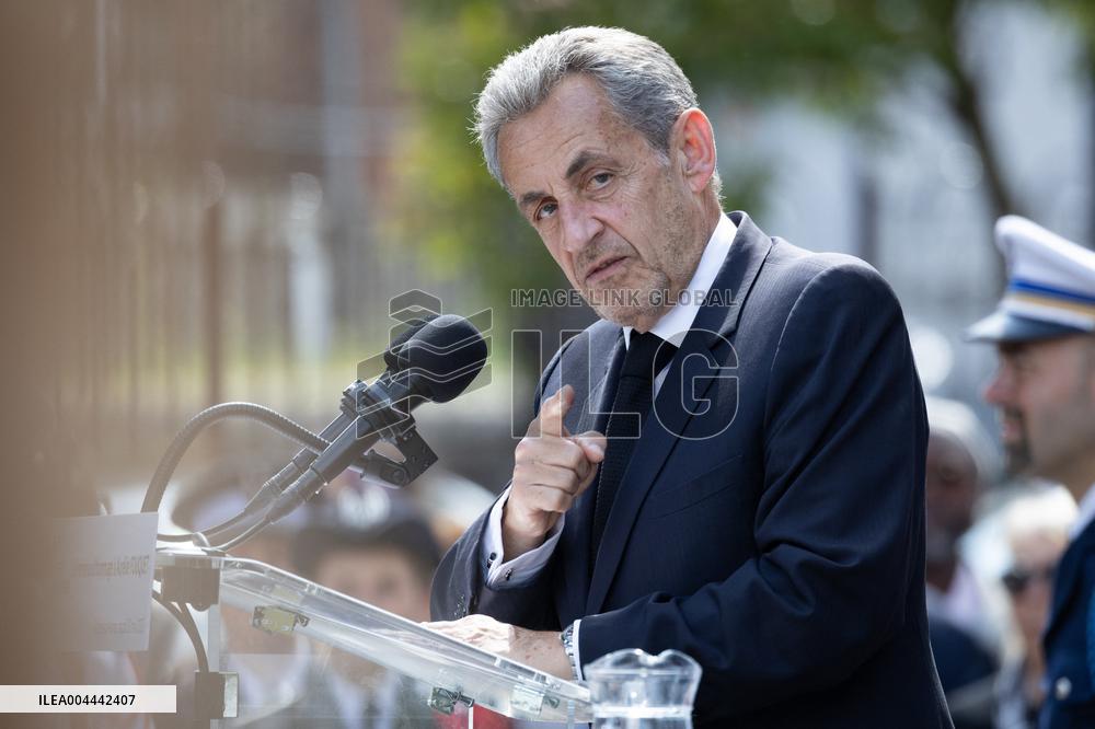 Ceremony in tribute to late policewoman Aurelie Fouquet - Villiers-sur-Marne