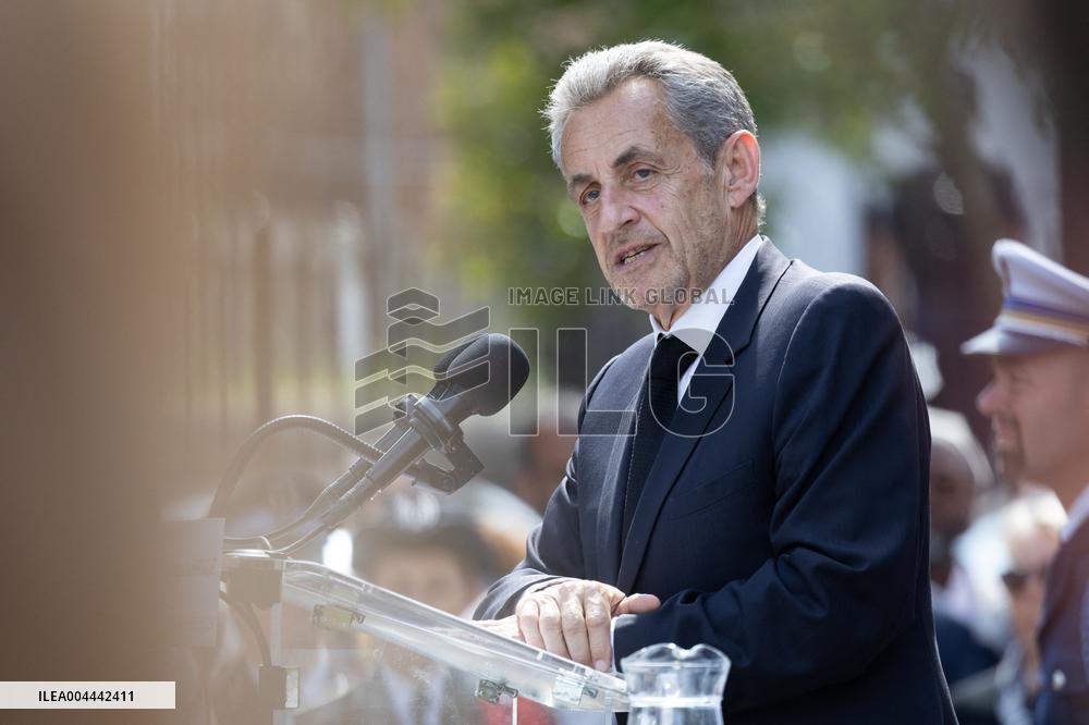 Ceremony in tribute to late policewoman Aurelie Fouquet - Villiers-sur-Marne