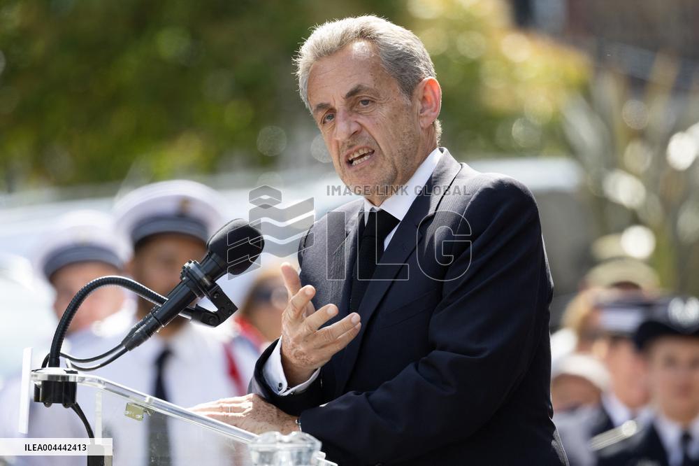 Ceremony in tribute to late policewoman Aurelie Fouquet - Villiers-sur-Marne
