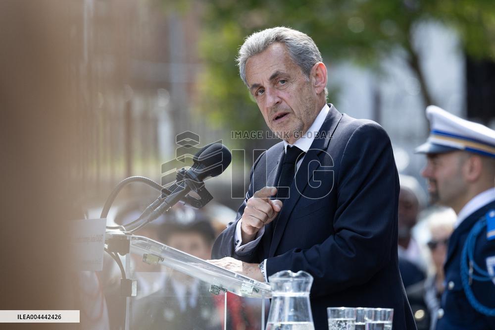 Ceremony in tribute to late policewoman Aurelie Fouquet - Villiers-sur-Marne