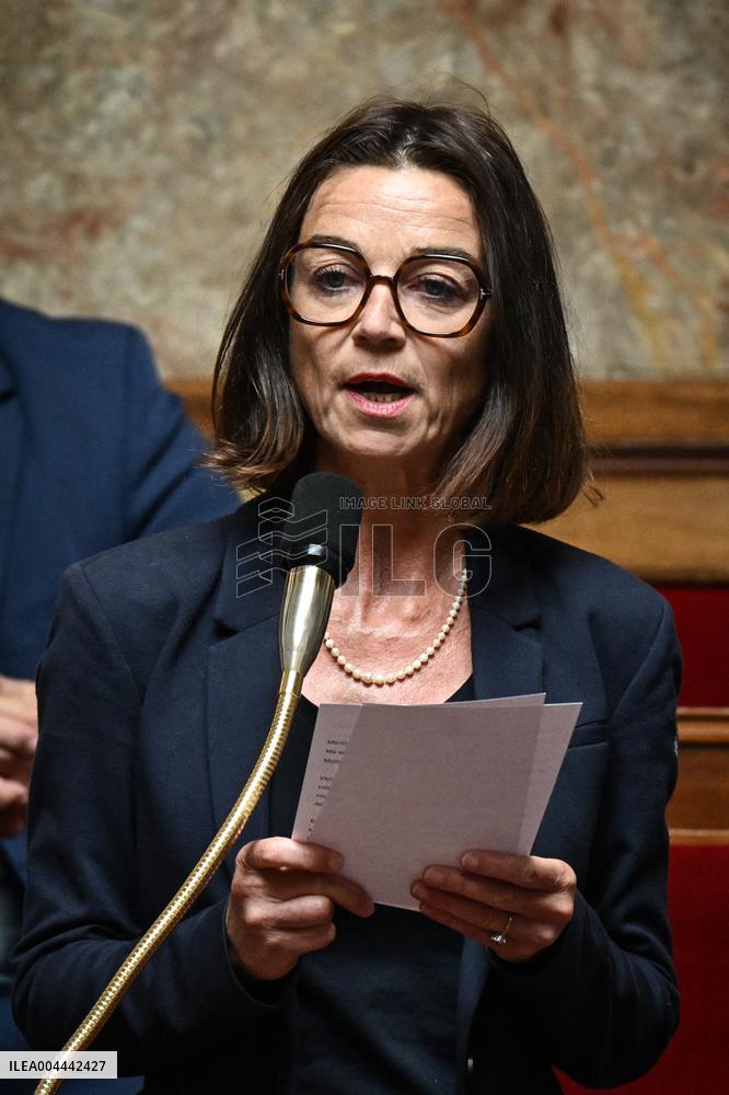 Questions to the government at the National Assembly in Paris FA