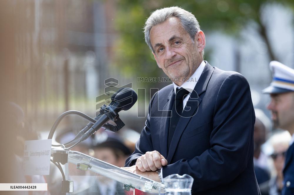 Ceremony in tribute to late policewoman Aurelie Fouquet - Villiers-sur-Marne