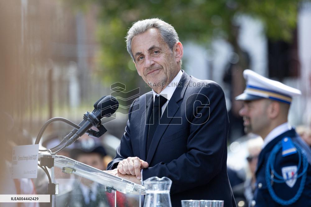 Ceremony in tribute to late policewoman Aurelie Fouquet - Villiers-sur-Marne