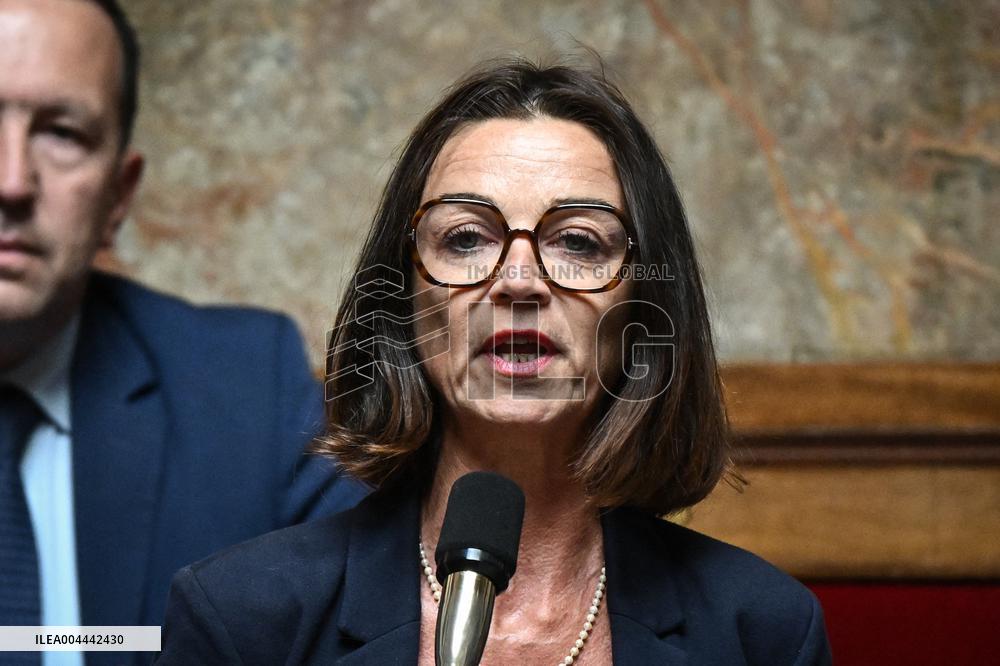 Questions to the government at the National Assembly in Paris FA