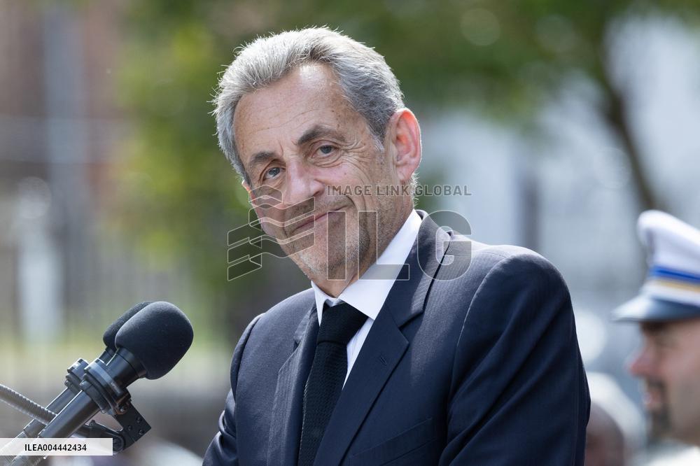 Ceremony in tribute to late policewoman Aurelie Fouquet - Villiers-sur-Marne