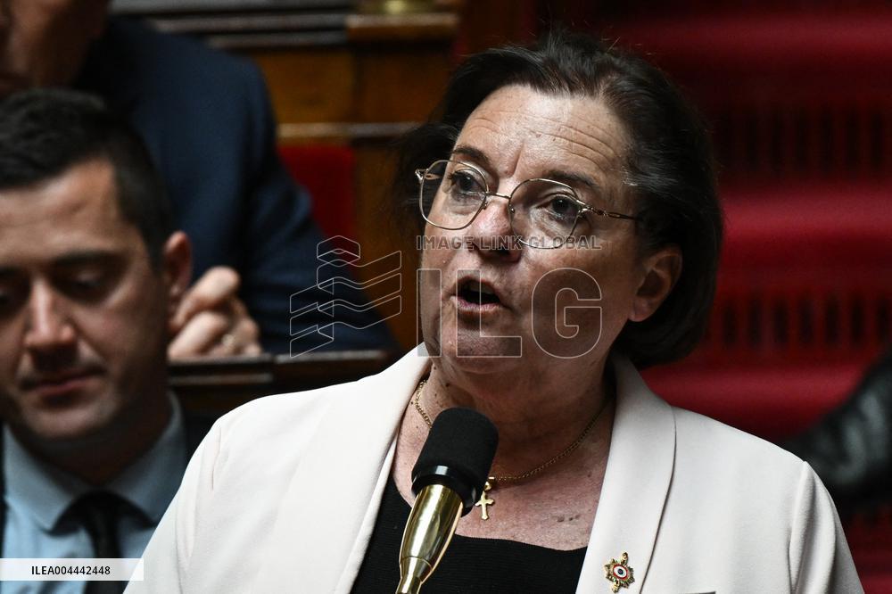 Questions to the government at the National Assembly in Paris FA