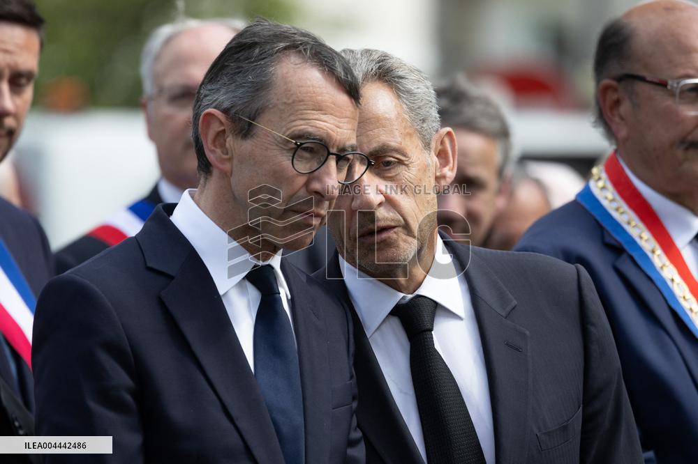 Ceremony in tribute to late policewoman Aurelie Fouquet - Villiers-sur-Marne