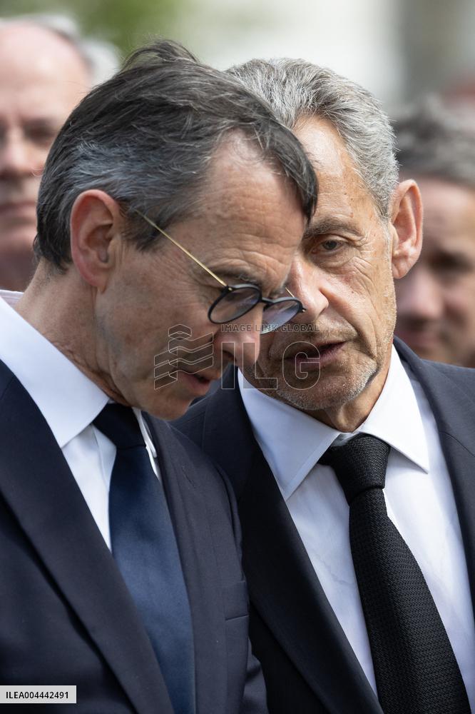 Ceremony in tribute to late policewoman Aurelie Fouquet - Villiers-sur-Marne