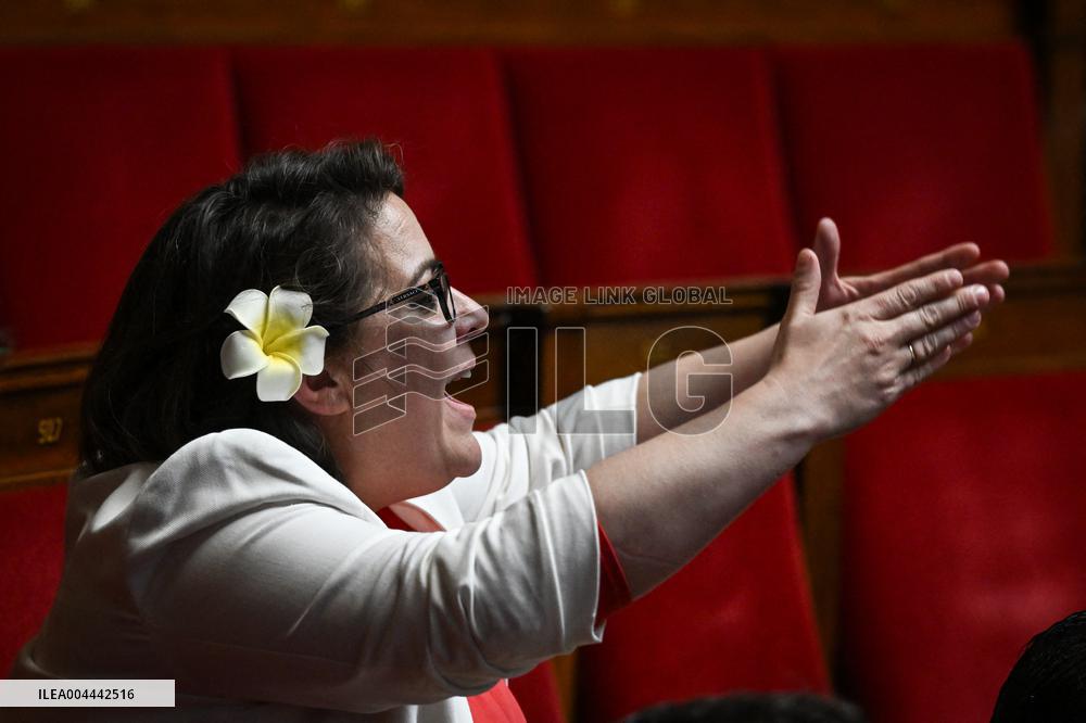 Questions to the government at the National Assembly in Paris FA