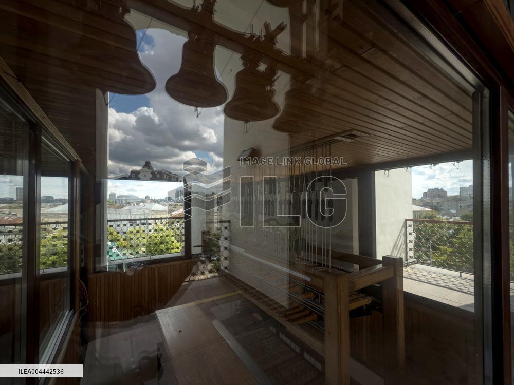 Bell ringing at St Michael's Monastery in Kyiv