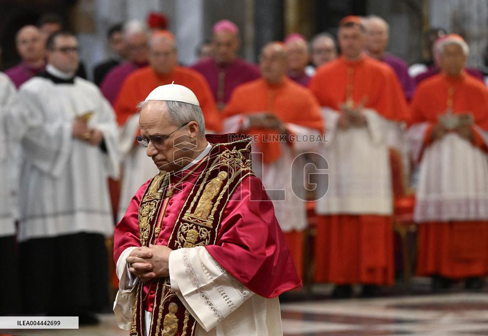 Pope Leo XIV Visits St. Paul Basilica - Rome