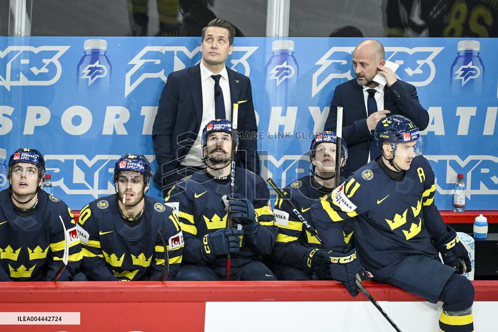 ICE HOCKEY WC SWEDEN-CANADA