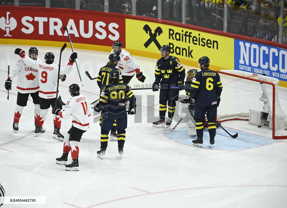 ICE HOCKEY WC SWEDEN-CANADA