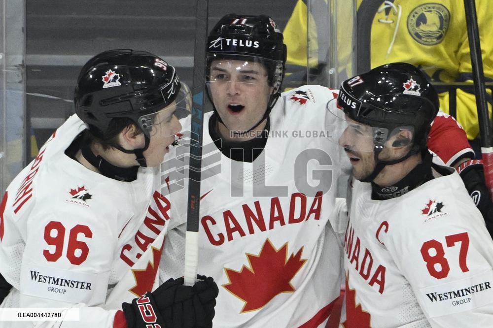 ICE HOCKEY WC SWEDEN-CANADA