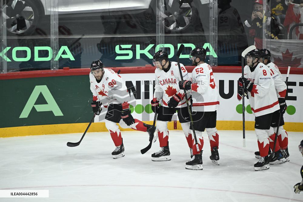 ICE HOCKEY WC SWEDEN-CANADA