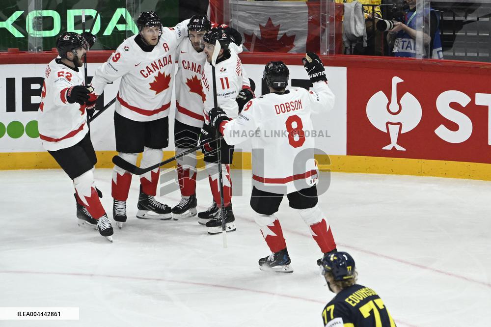 ICE HOCKEY WC SWEDEN-CANADA