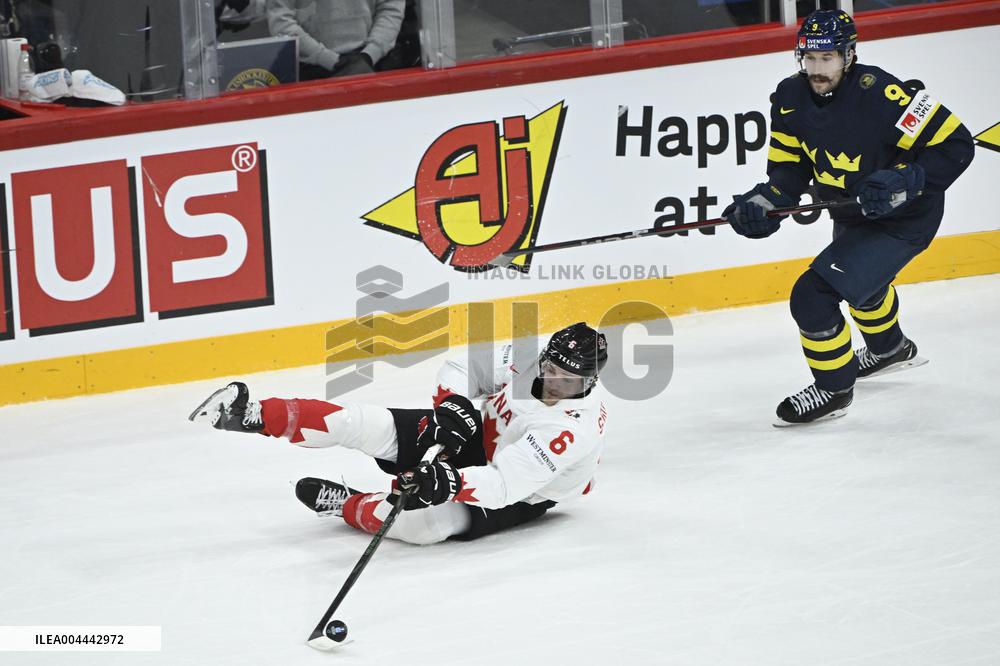 ICE HOCKEY WC SWEDEN-CANADA