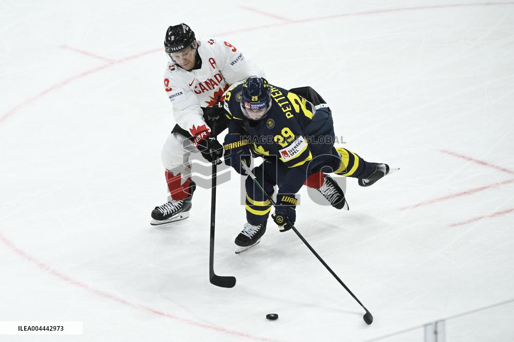 ICE HOCKEY WC SWEDEN-CANADA