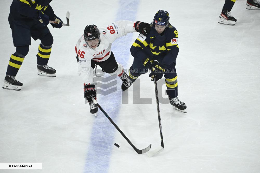 ICE HOCKEY WC SWEDEN-CANADA