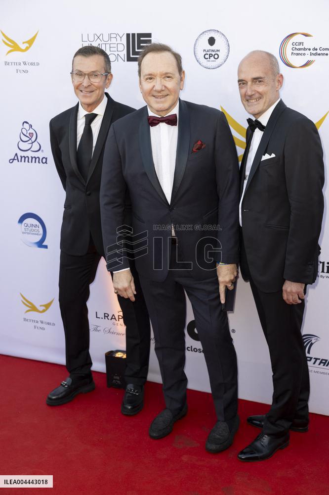 Cannes - Kevin Spacey At Better World Fund Gala 2025