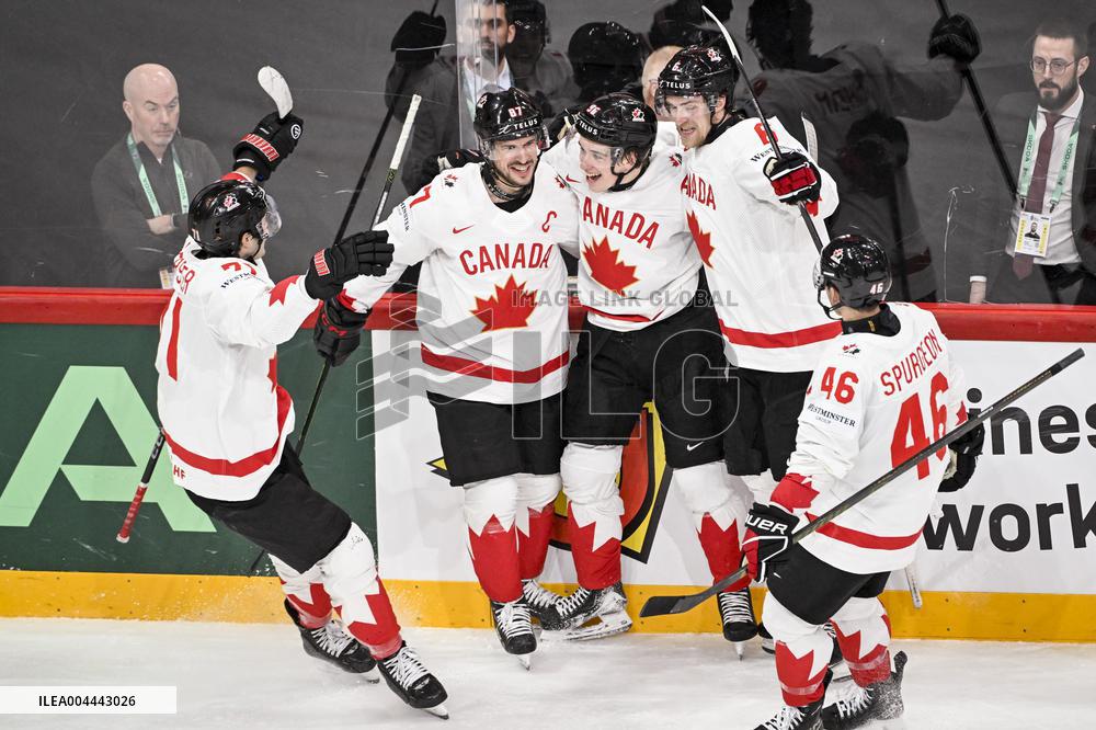 ICE HOCKEY WC SWEDEN-CANADA