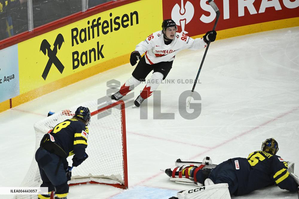 ICE HOCKEY WC SWEDEN-CANADA